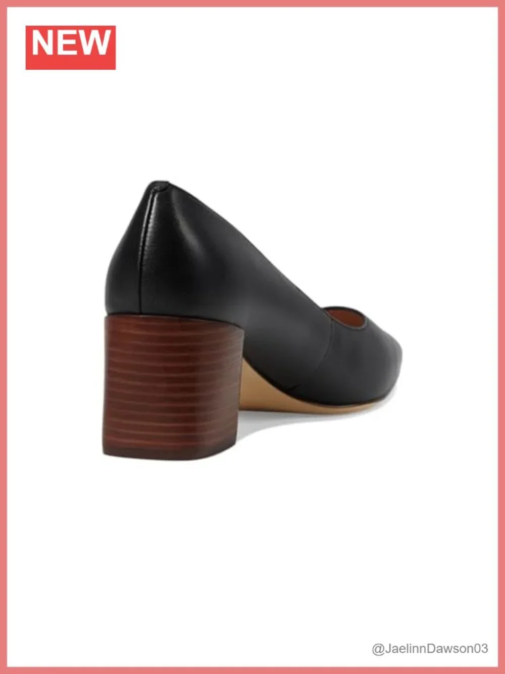 Cole Haan Leather Block Heel Pumps, Comfort Dress Shoes